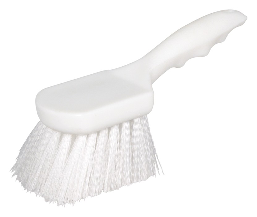 Winco BRN-8P Plastic Brush with Nylon Bristles 8"