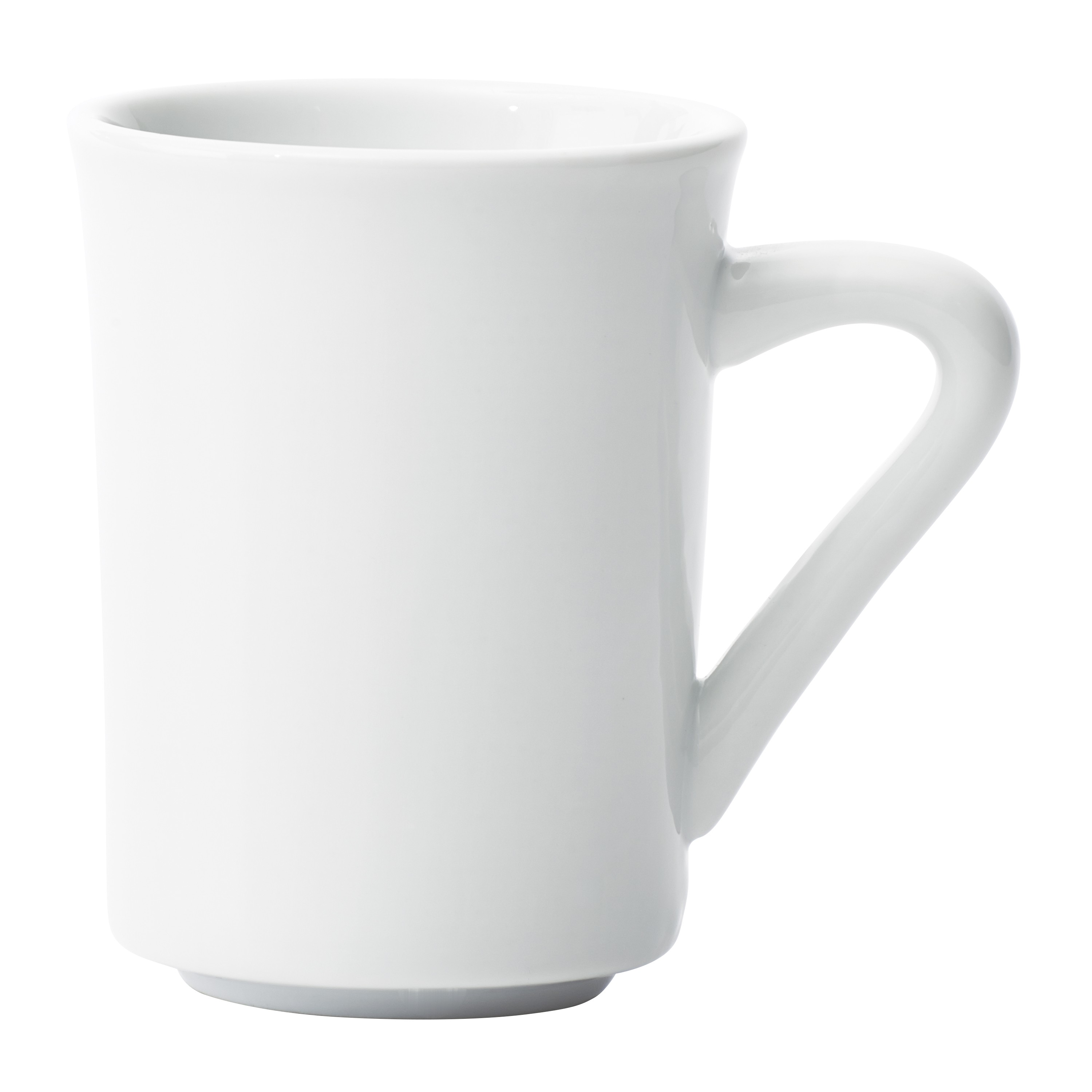 Winco BSM-8 Birkhall Porcelain Tall Mug 8 oz. - 3 dozen