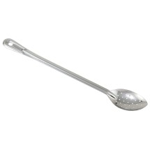 Winco BSPN-18 Prime 18&quot; Stainless Steel One Piece Perforated Basting Spoon