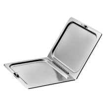 Winco C-HFC1 Full Size Stainless Steel Flat Hinged Cover