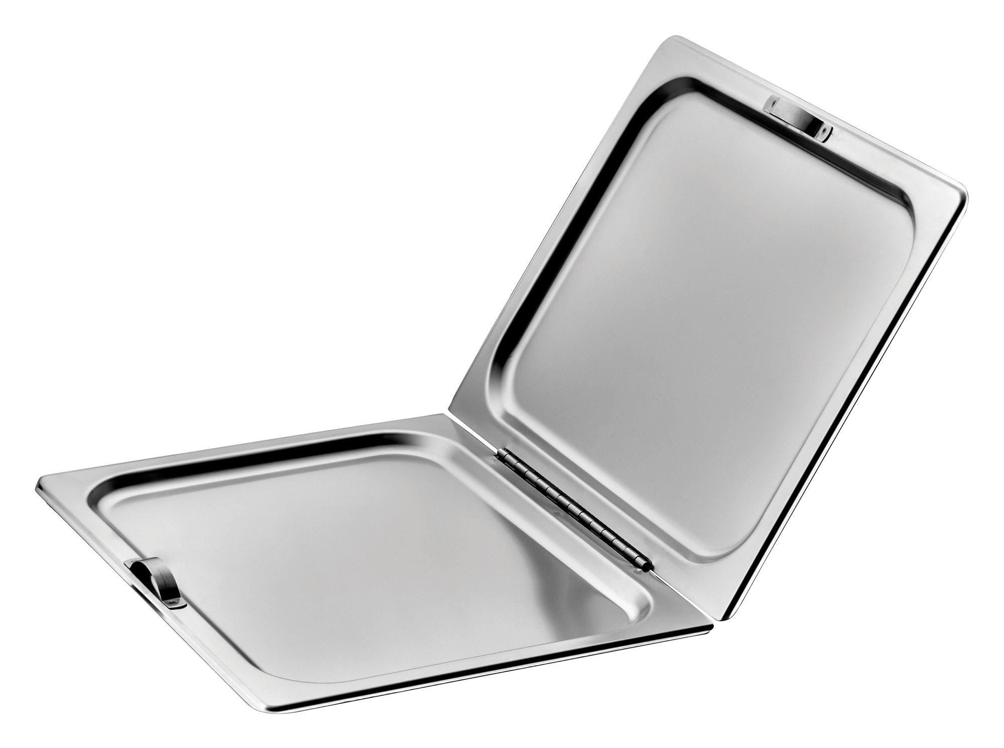 Winco C-HFC1 Full Size Stainless Steel Flat Hinged Cover