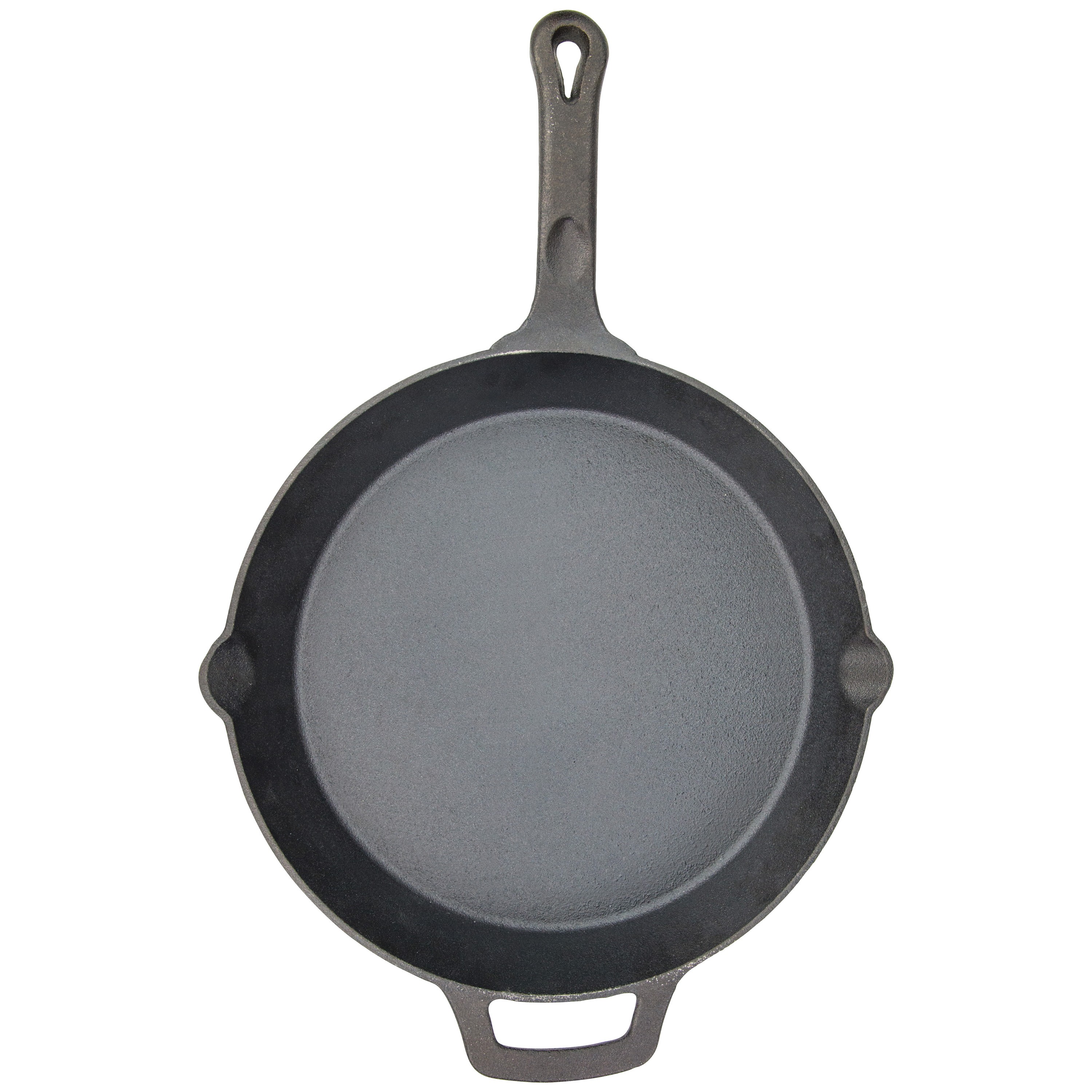Winco CAST-12 FireIron 12" Pre-Seasoned Cast Iron Skillet