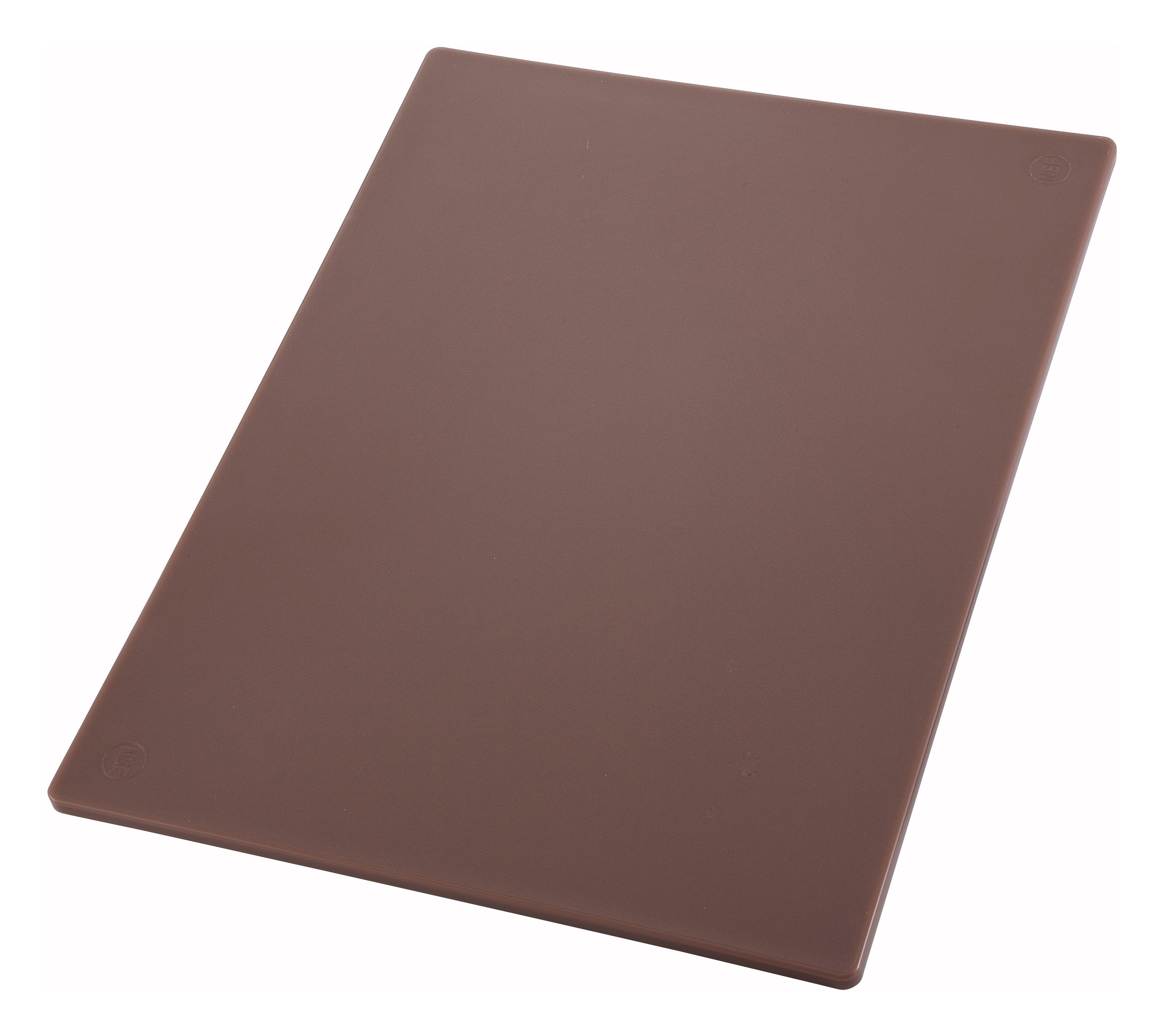 Winco CBBN-1520 Brown Plastic Cutting Board 15" x 20" x 1/2"