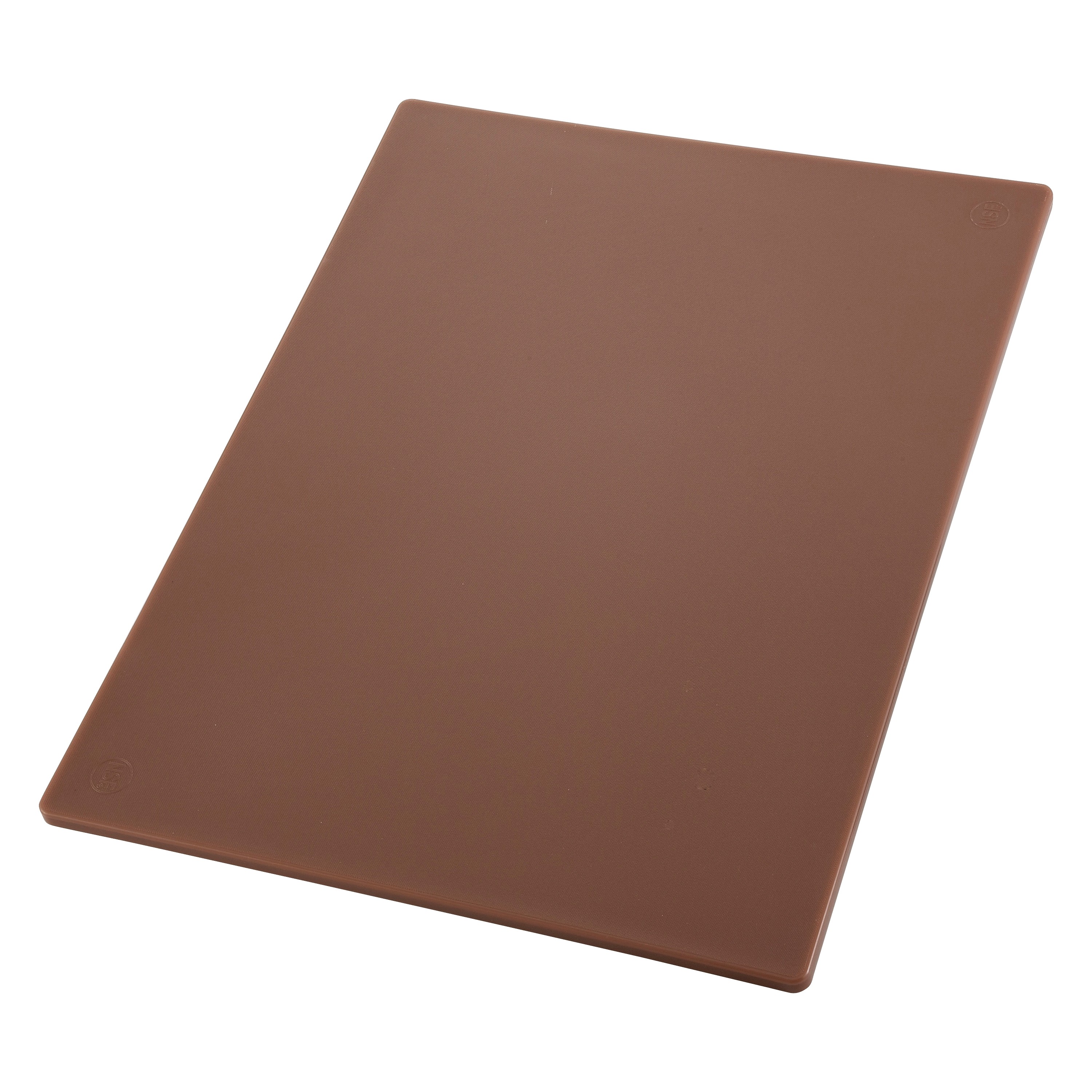 Winco CBBN-1824 Brown Plastic Cutting Board 18" x 24" x 1/2"
