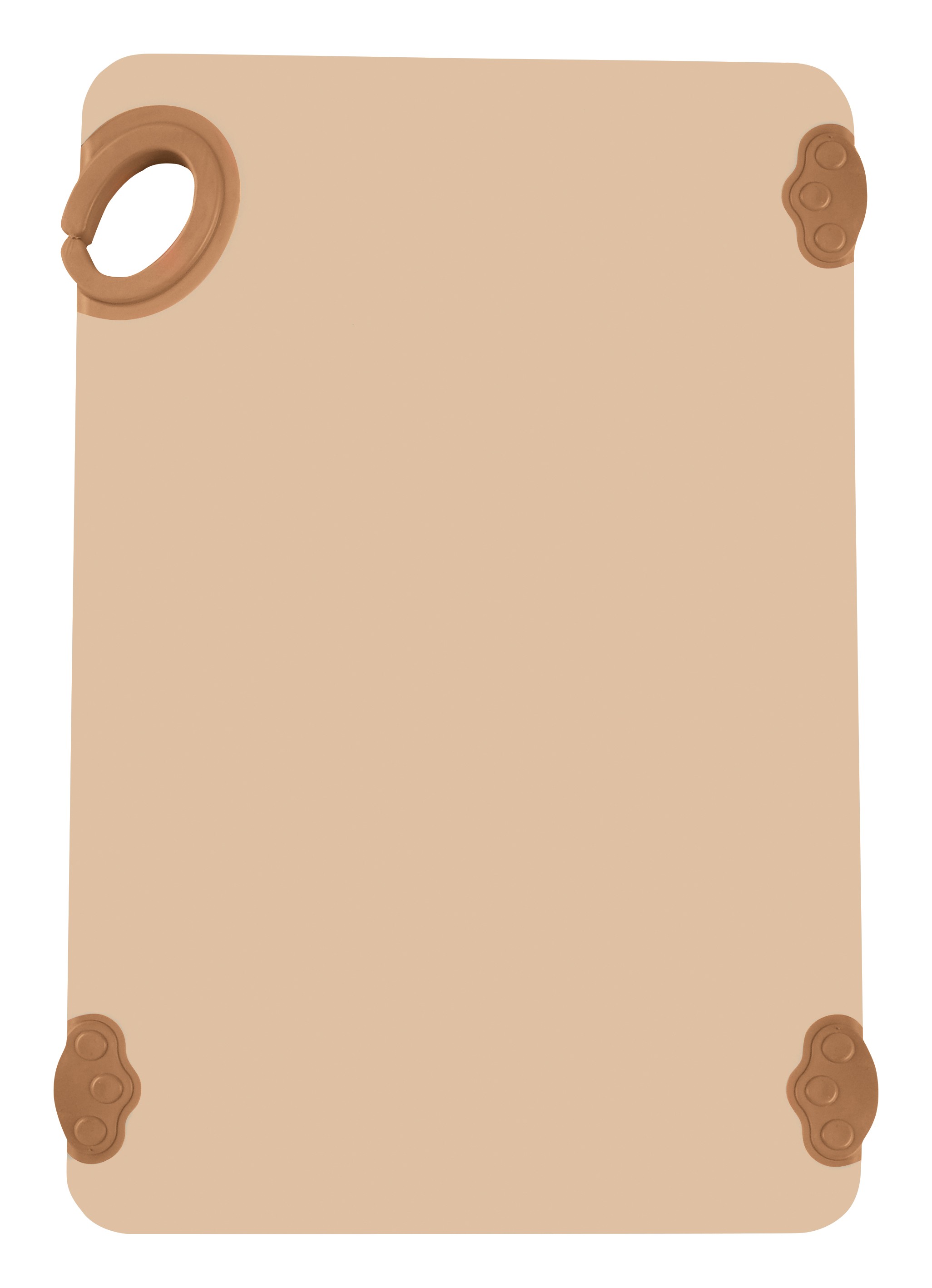 Winco CBK-1218BN STATIKBOARD Brown Plastic Cutting Board, 12" x 18" x 1/2"