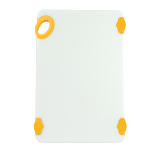 Winco CBN-1218YL STATIKBOARD Yellow Plastic Cutting Board,12" x 18"x 1/2"