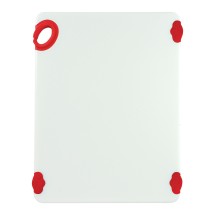 Winco CBN-1520RD Red StatikBoard Cutting Board with Hook, 15&quot; x 20&quot; x 1/2&quot;