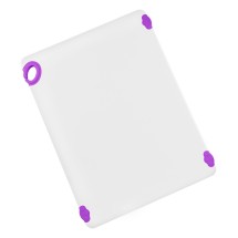 Winco CBN-1824PP Purple StatikBoard Cutting Board with Hook, 18&quot; x 24&quot; x 1/2&quot;