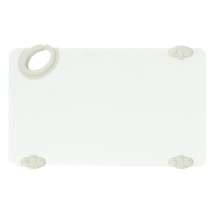 Winco CBN-610WT STATIKBOARD White Plastic Cutting Board, 6&quot; x 10&quot; x 1/2&quot;