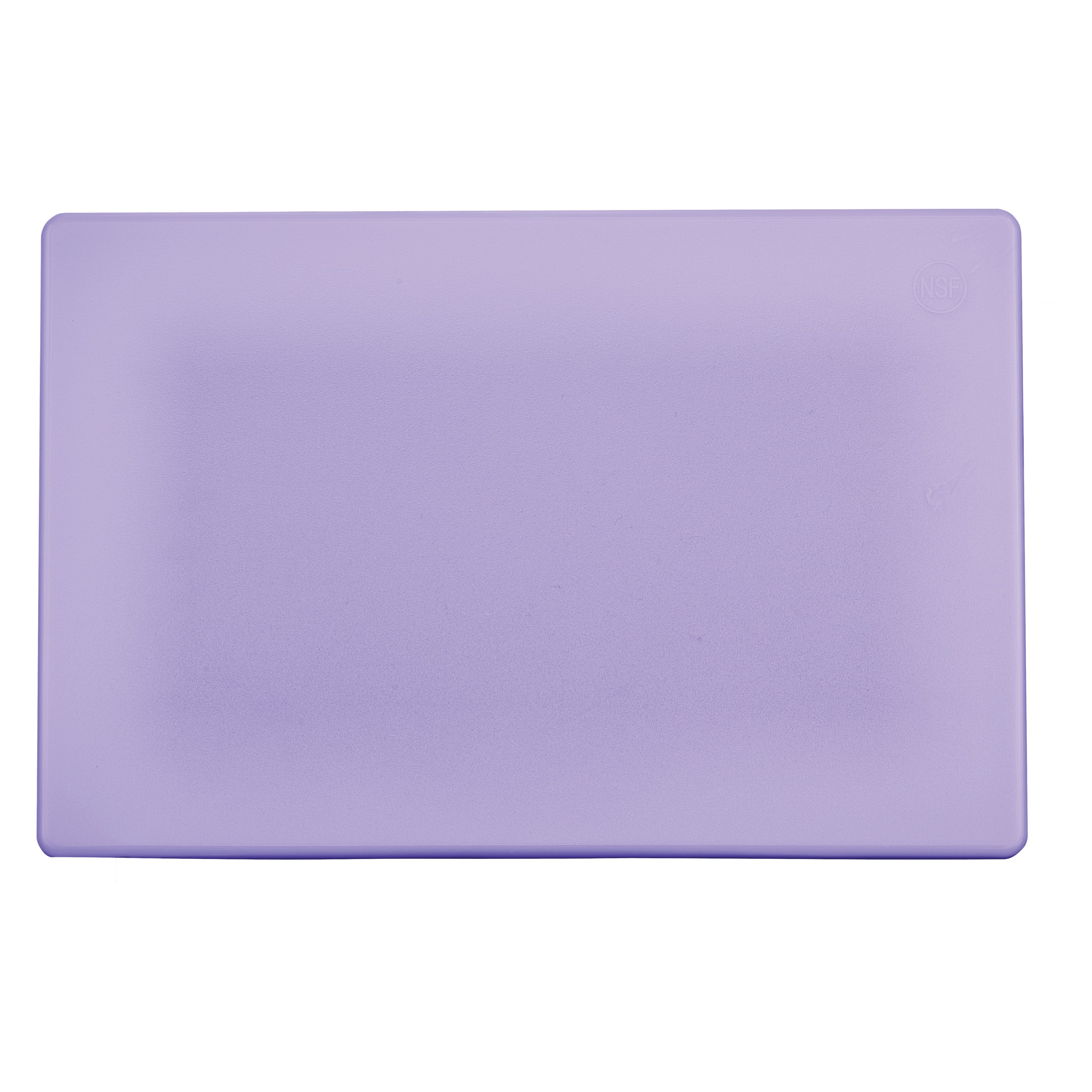 Winco CBPP-1218 Allergen Free Purple Cutting Board, 12" x 18" x 1/2"