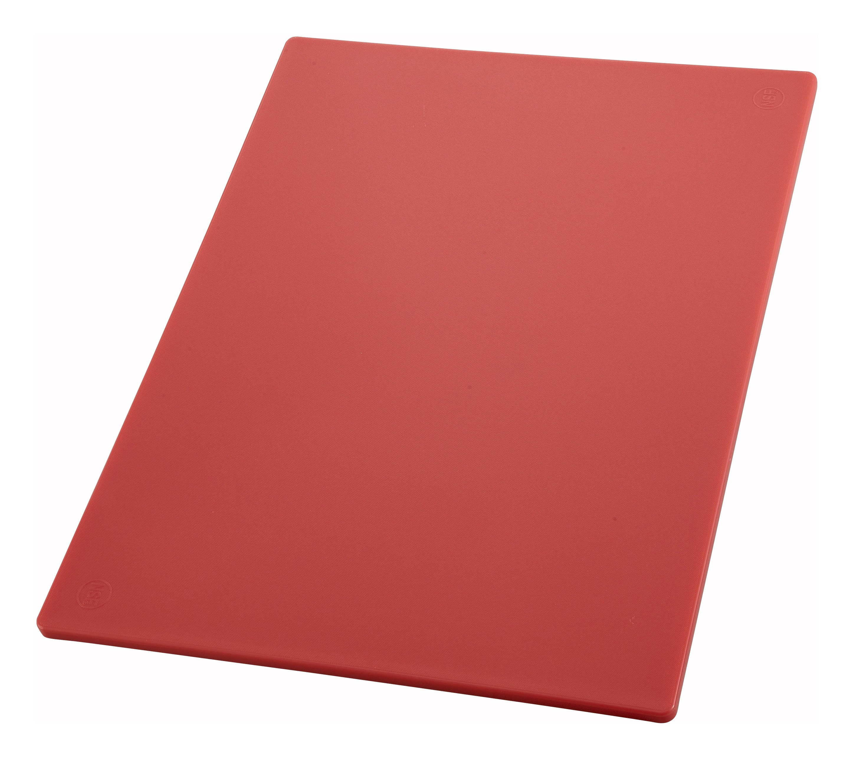 Winco CBRD-1520 Red Plastic Cutting Board 15" x 20" x 1/2"