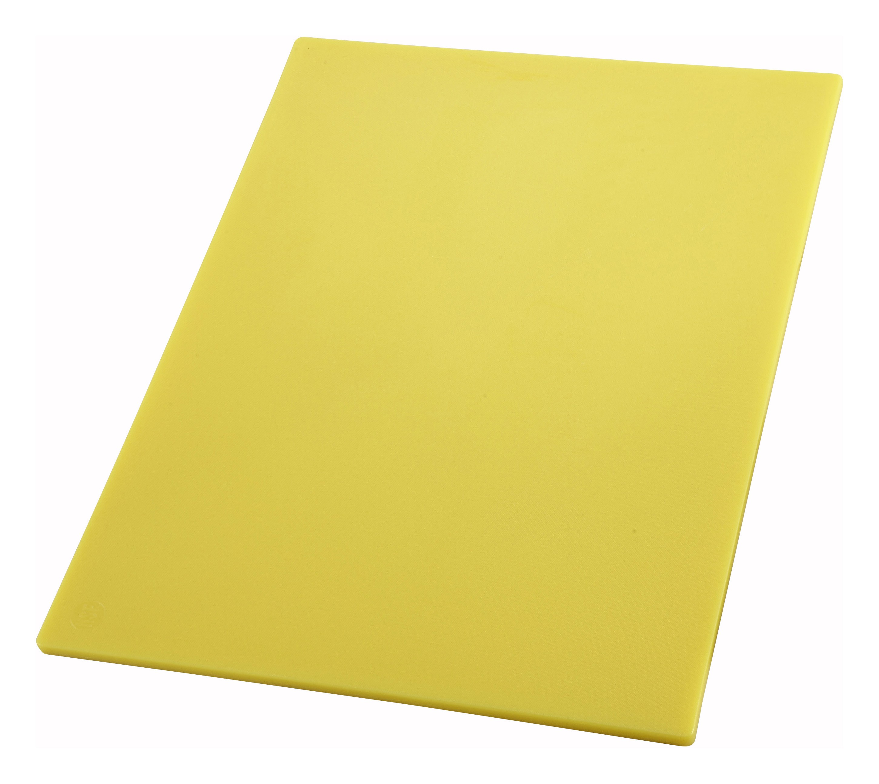 Winco CBYL-1218 Yellow Cutting Board 12" x 18" x 1/2"