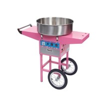 Winco CCM-28M ShowTime Cotton Candy Machine with Cart