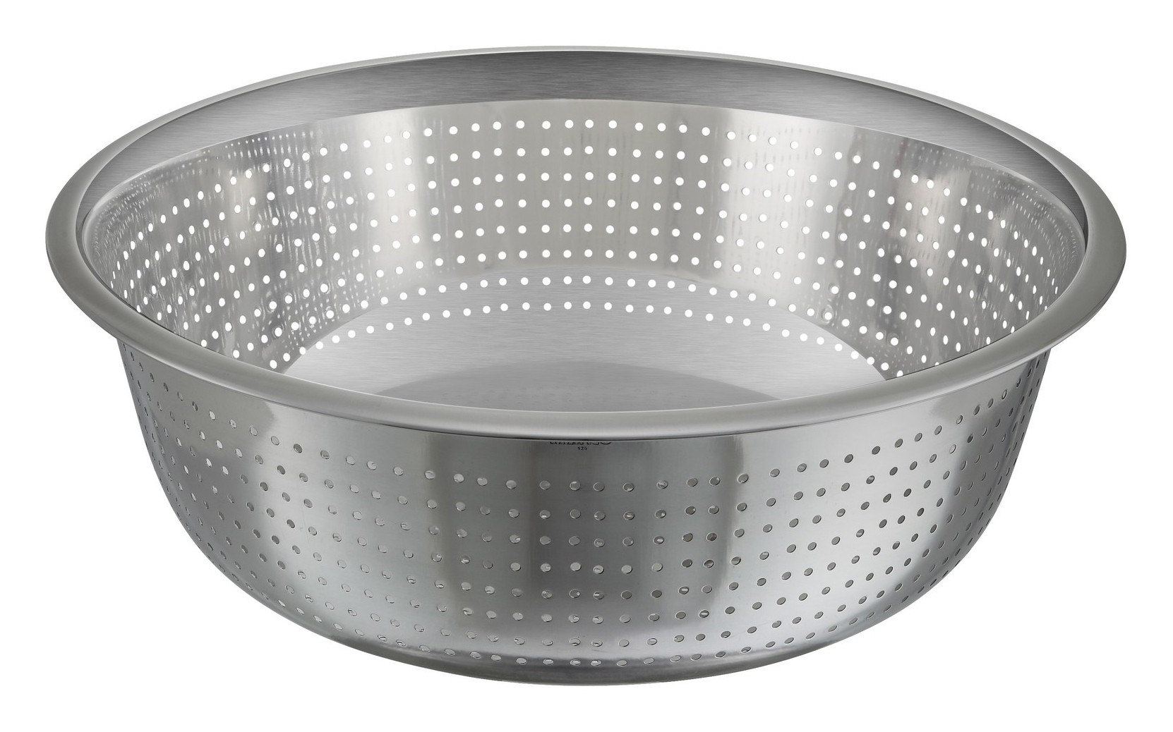 Winco CCOD-15S Stainless Steel Chinese Colander with 2.5 mm Holes 15"
