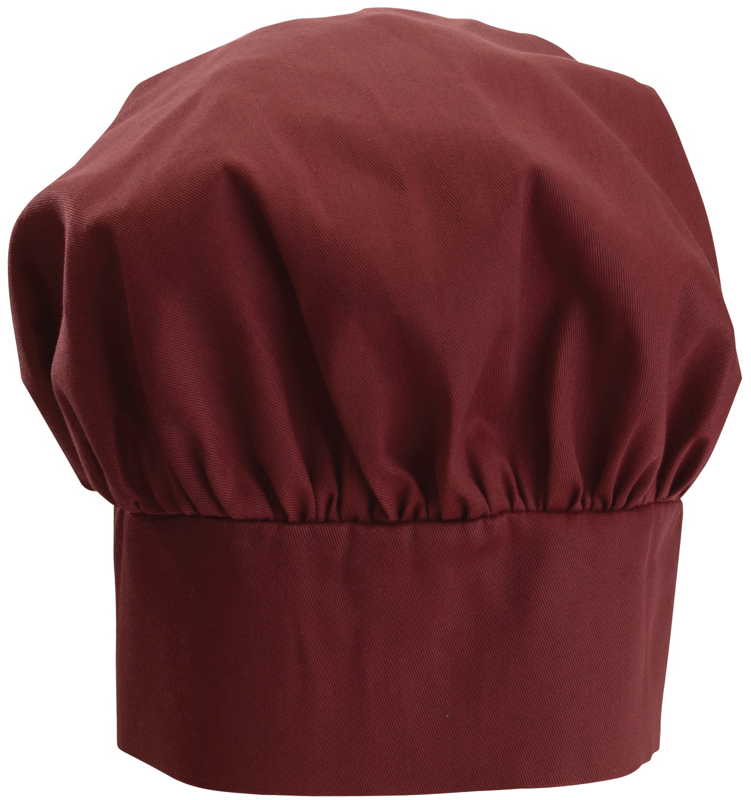 Winco CH-13BG Burgundy Professional Chef Hat, 13"