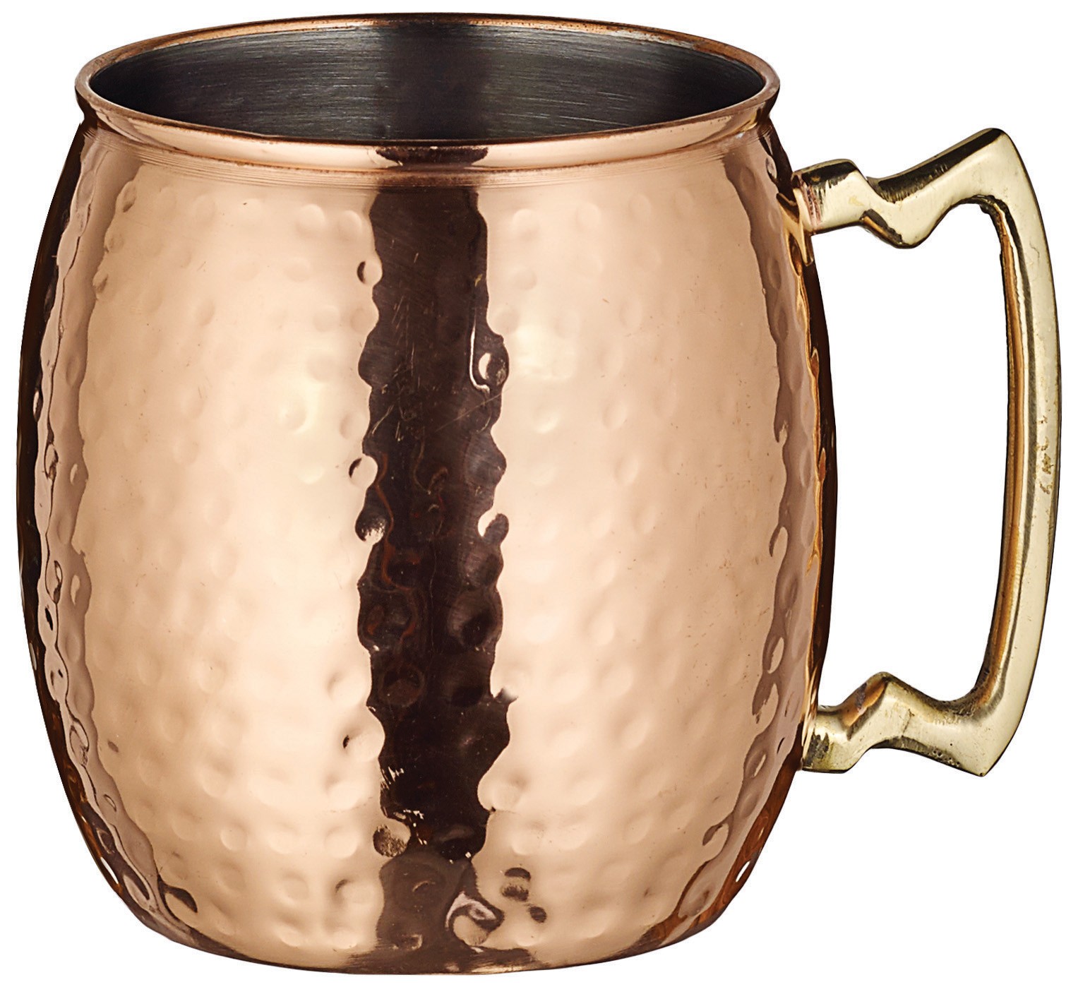 Winco CMM-20H Copper Hammered Moscow Mule 20 oz. Mug
