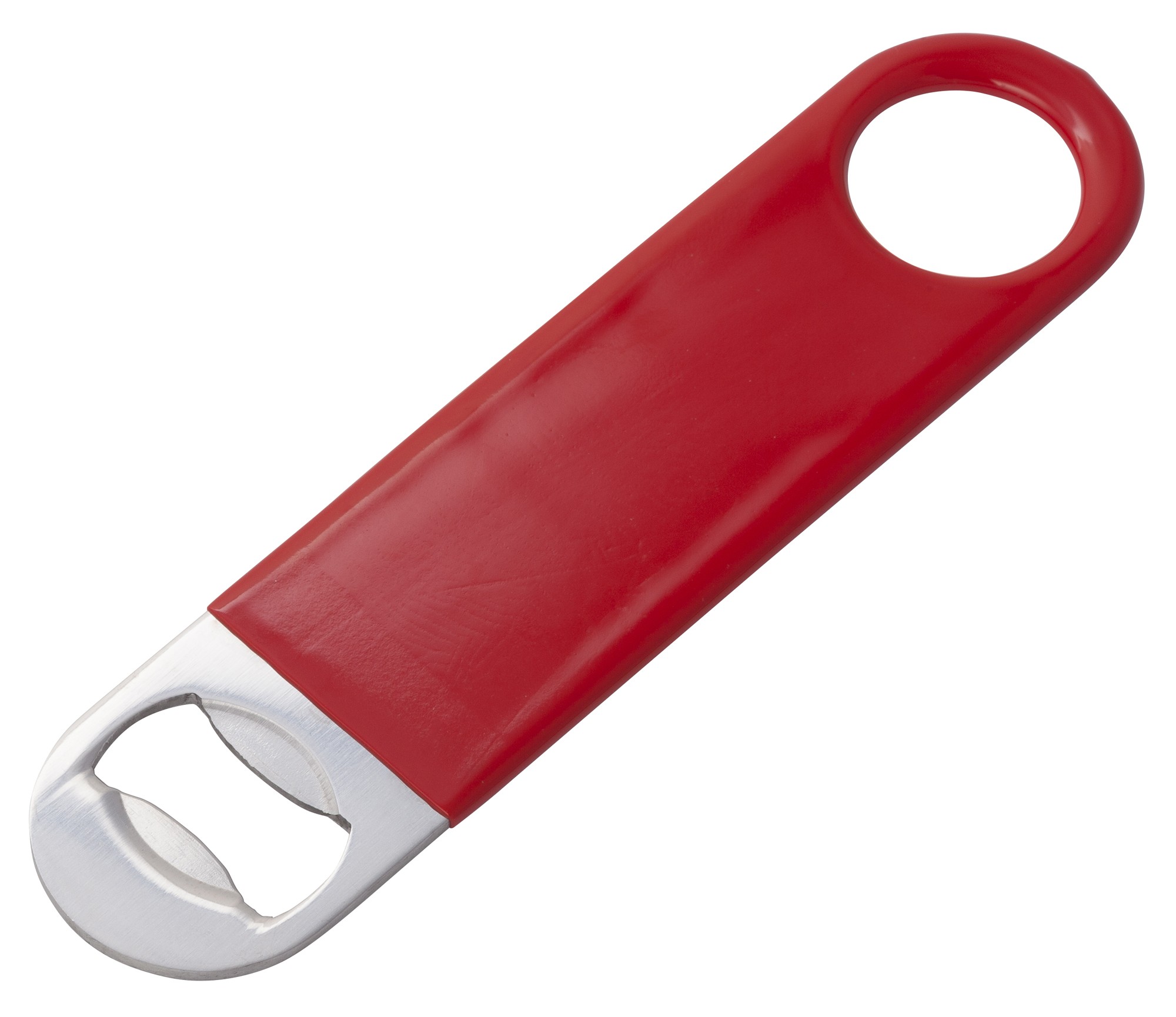 Winco CO-301PR PVC Coated Red Flat Can Opener