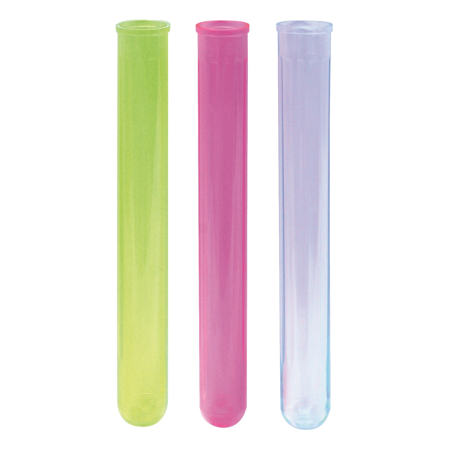 Winco CR-1620AC Bar Maid Shooter Tubes Assorted Neon (100/Pack)