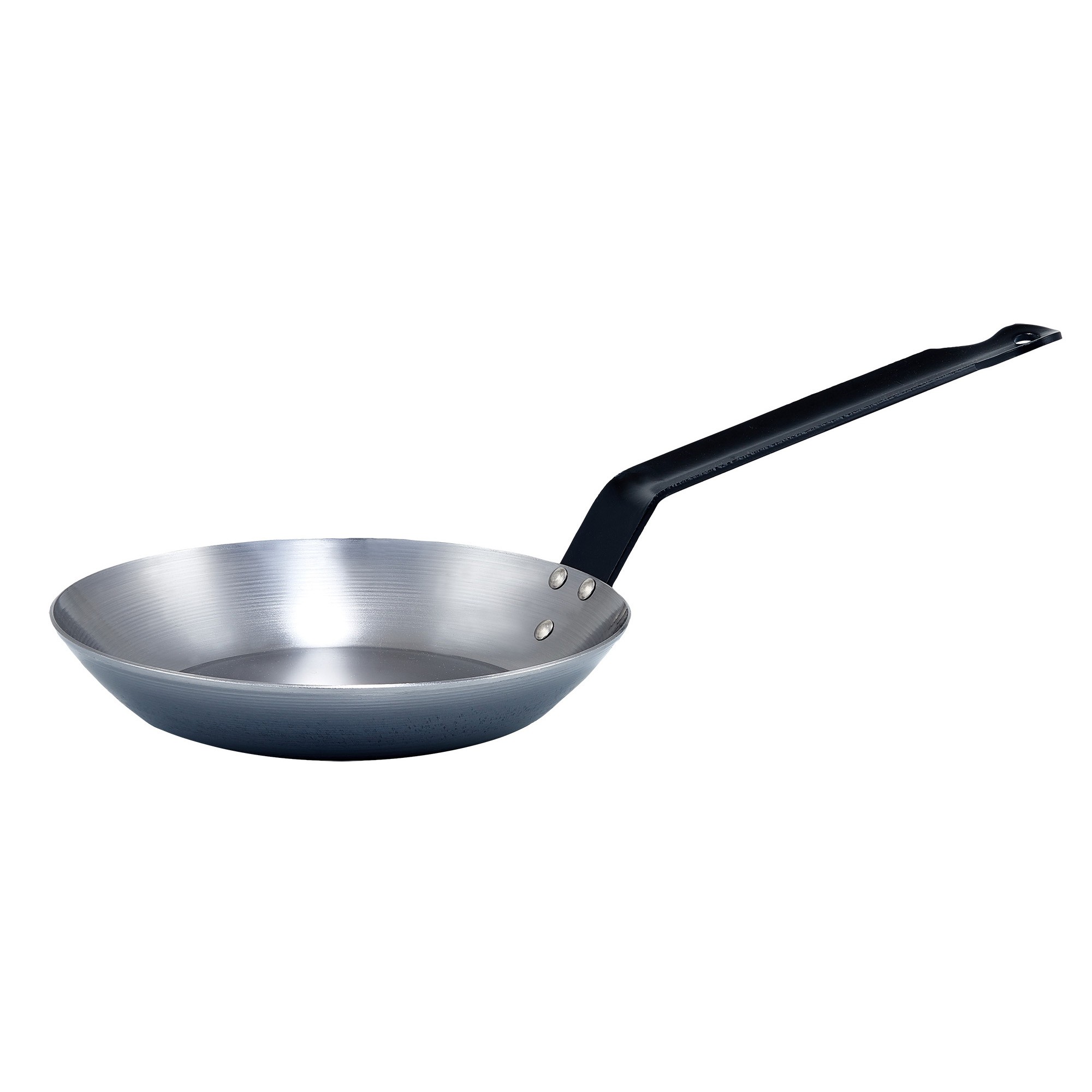 Winco CSFP-12 French Style Carbon Steel Fry Pan 11-1/8