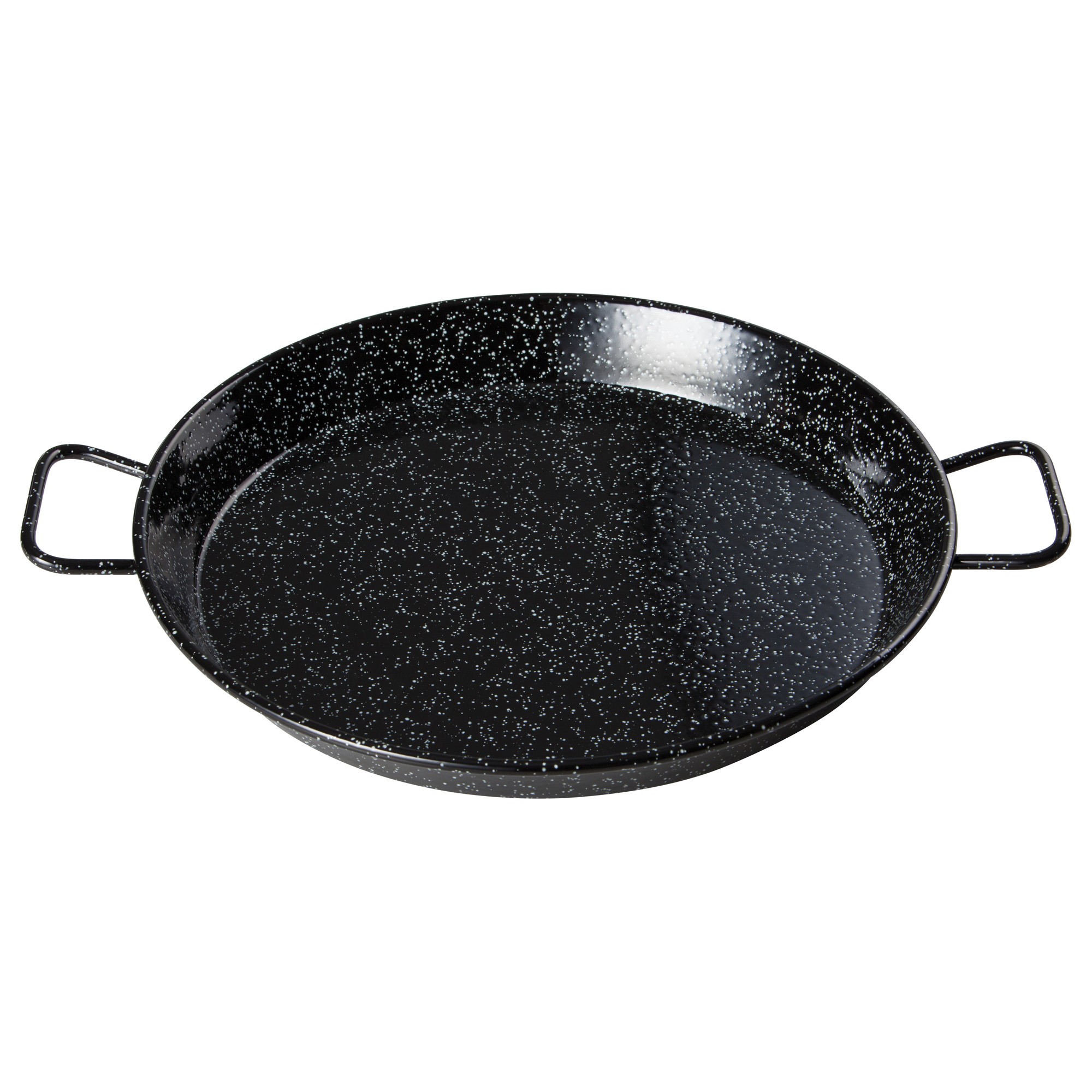 Winco CSPP-23E Enameled Carbon Steel 23-5/8" Paella Pan