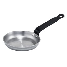 Winco CSPP-4 Polished Carbon Steel 4-3/4&quot; Blini Pan
