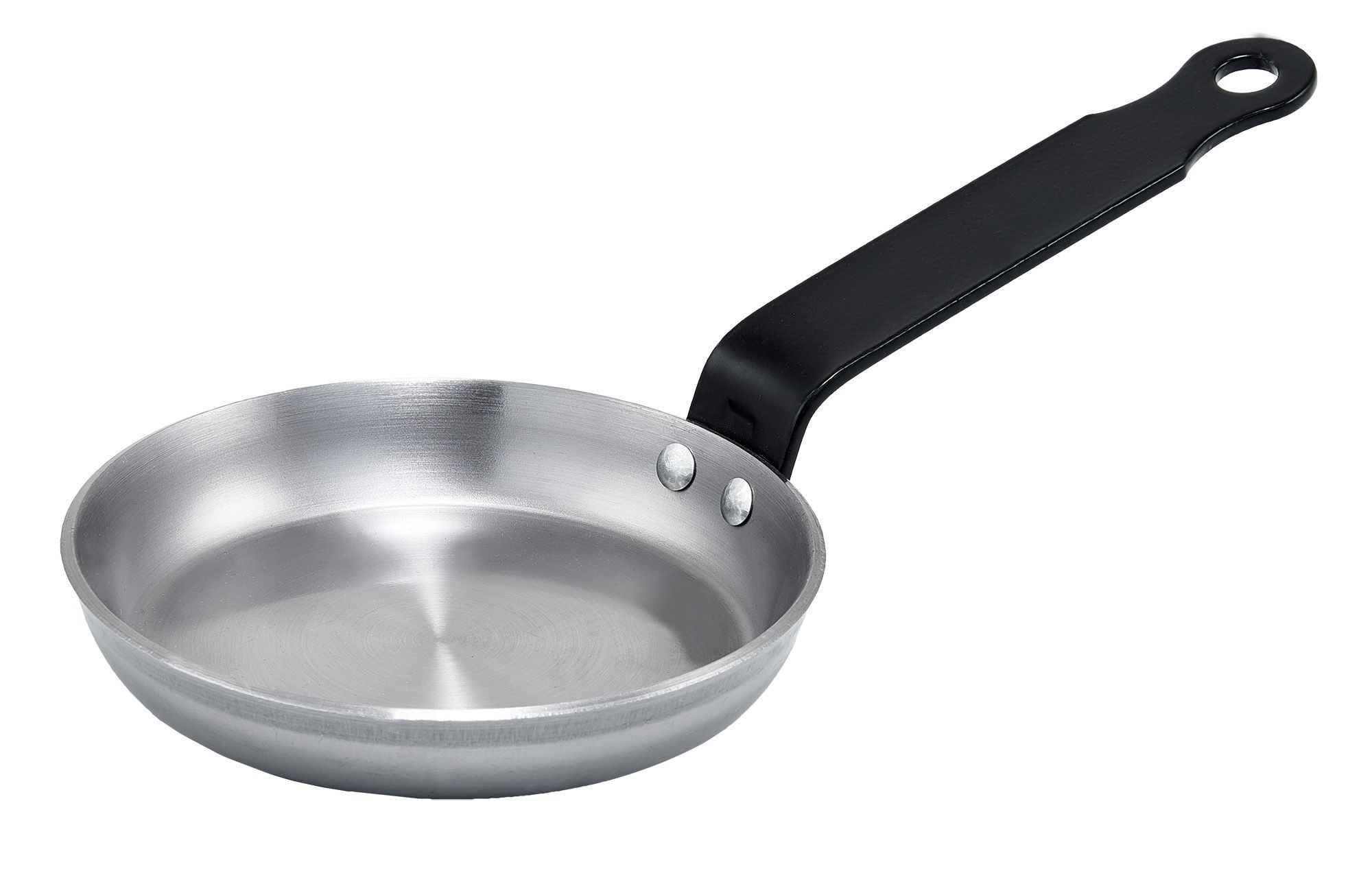 Winco CSPP-4 Polished Carbon Steel 4-3/4" Blini Pan