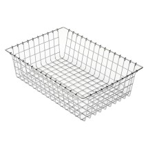 Winco DB-2014 Wire Bagel / Pastry Basket 20&quot; x 14&quot; x 5-3/4&quot;