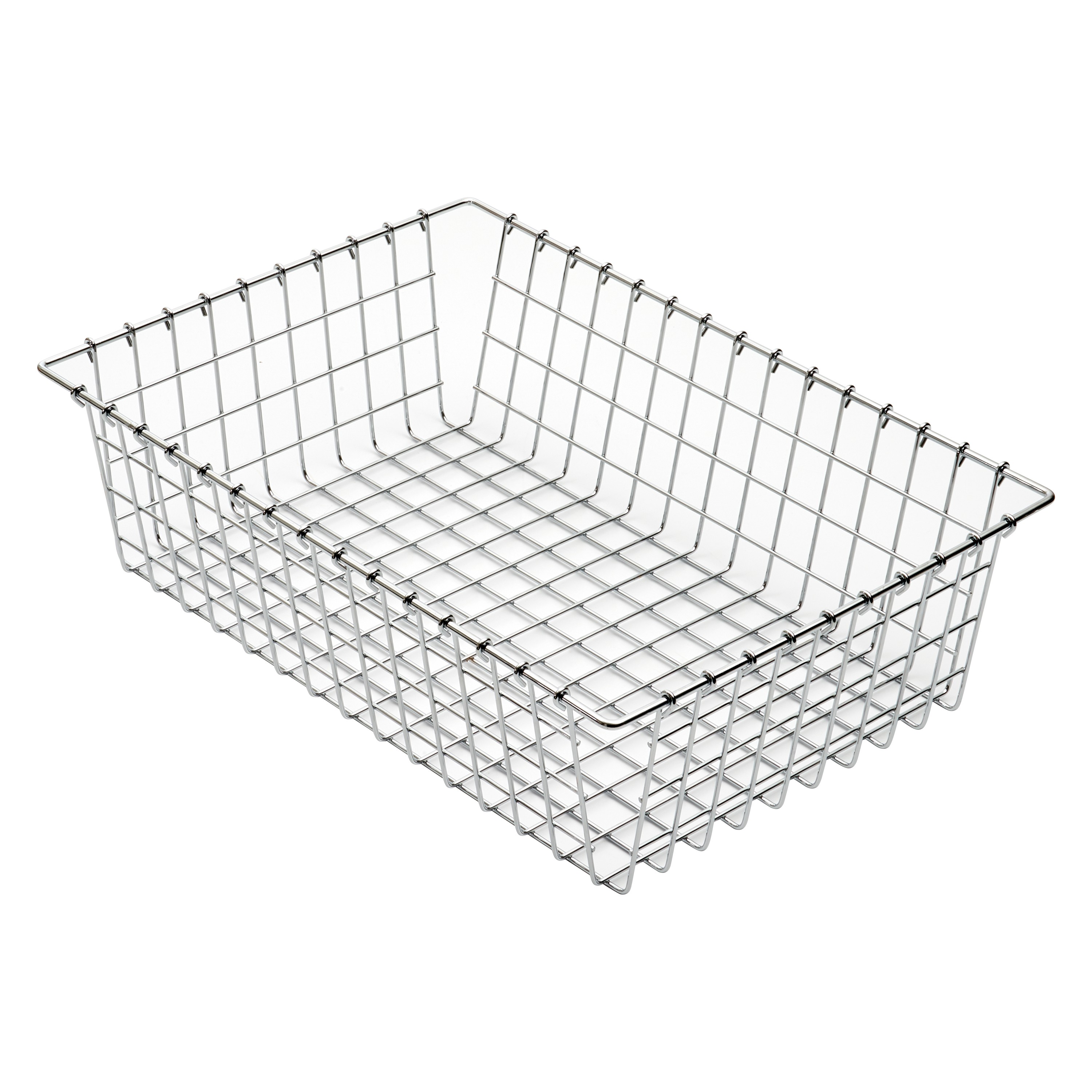 Winco DB-2014 Wire Bagel / Pastry Basket 20" x 14" x 5-3/4"