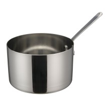 Winco DCWA-106S Stainless Steel 5&quot; Dia x 3&quot; H Mini Sauce Pan