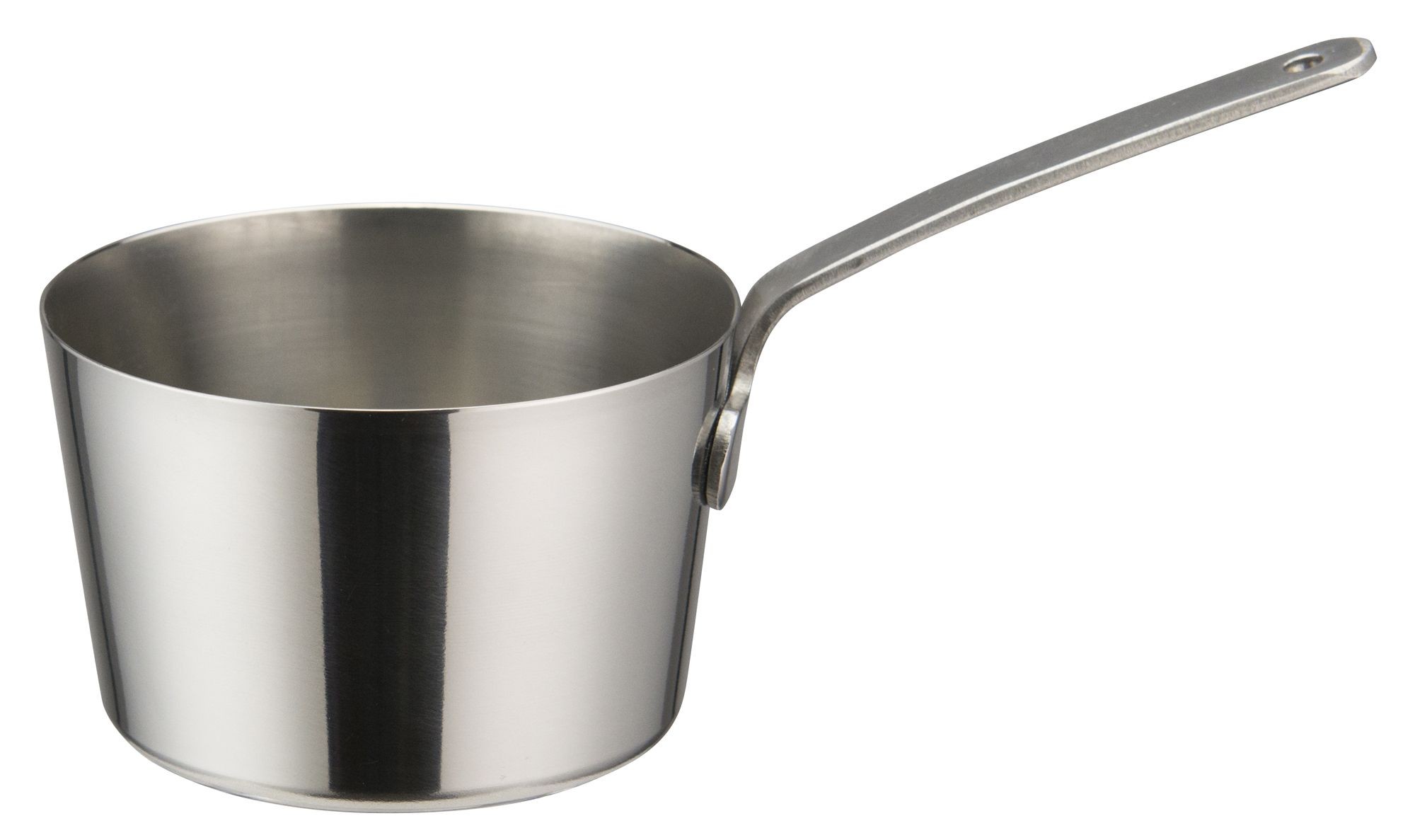 Winco DCWB-101S Stainless Steel 2-3/4" Dia x 1-3/4" H Mini Tapered Sauce Pan