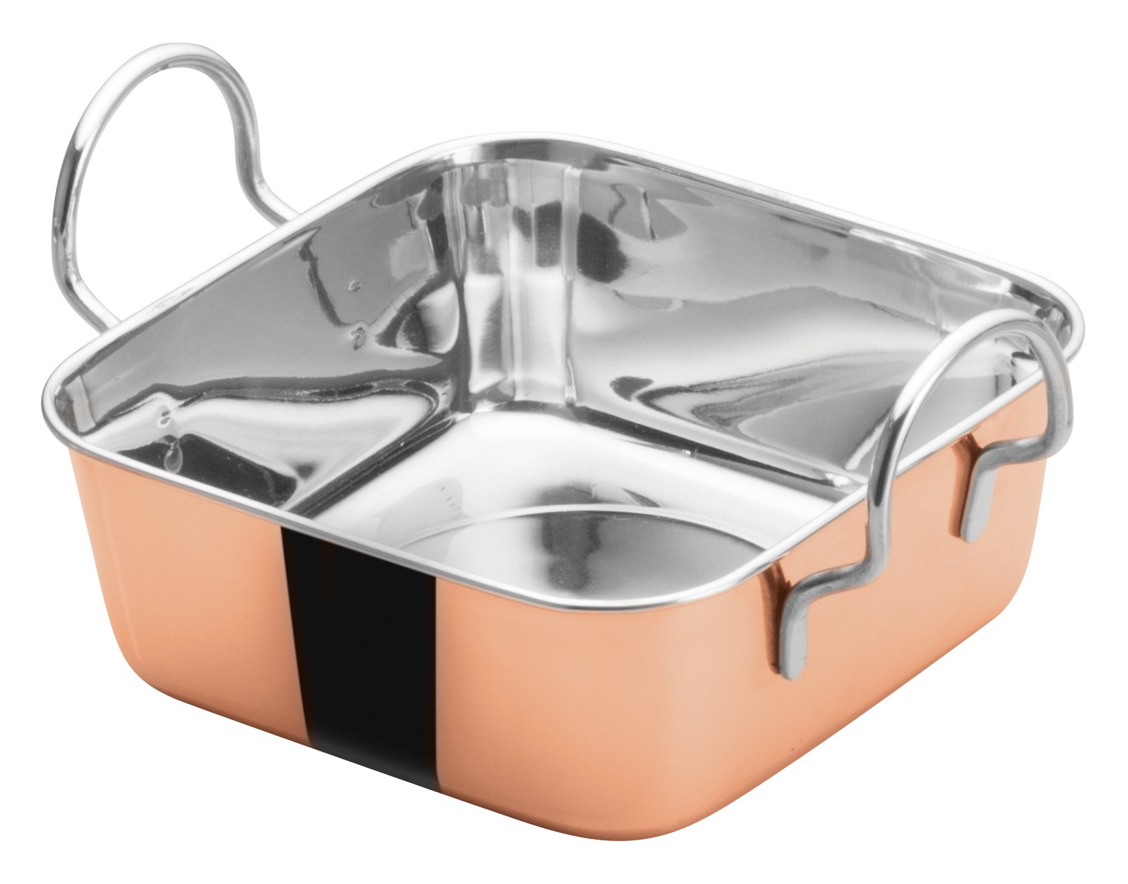Winco DDSB-202C Copper Plated 5-3/16" Mini Roasting Pan