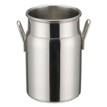 Winco DDSD-102S Stainless Steel 2&quot; Dia x 3-1/8&quot; H Mini Milk Can