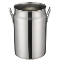 Winco DDSD-104S Stainless Steel 3-1/8&quot; Dia x 5&quot; H Mini Milk Can