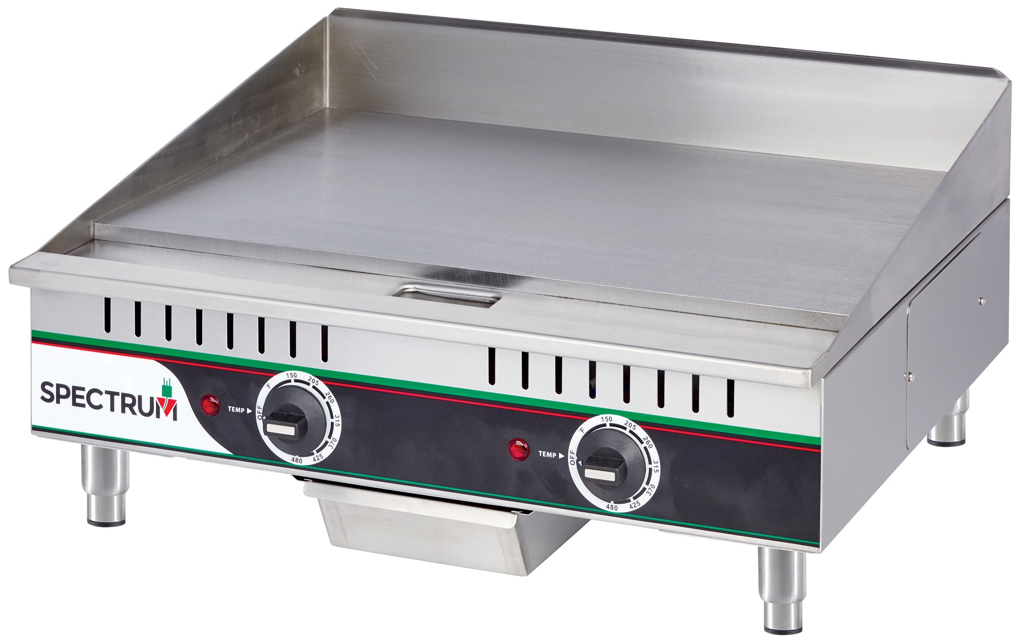 Winco EGD-24M Spectrum Countertop Electric Griddle, 24"