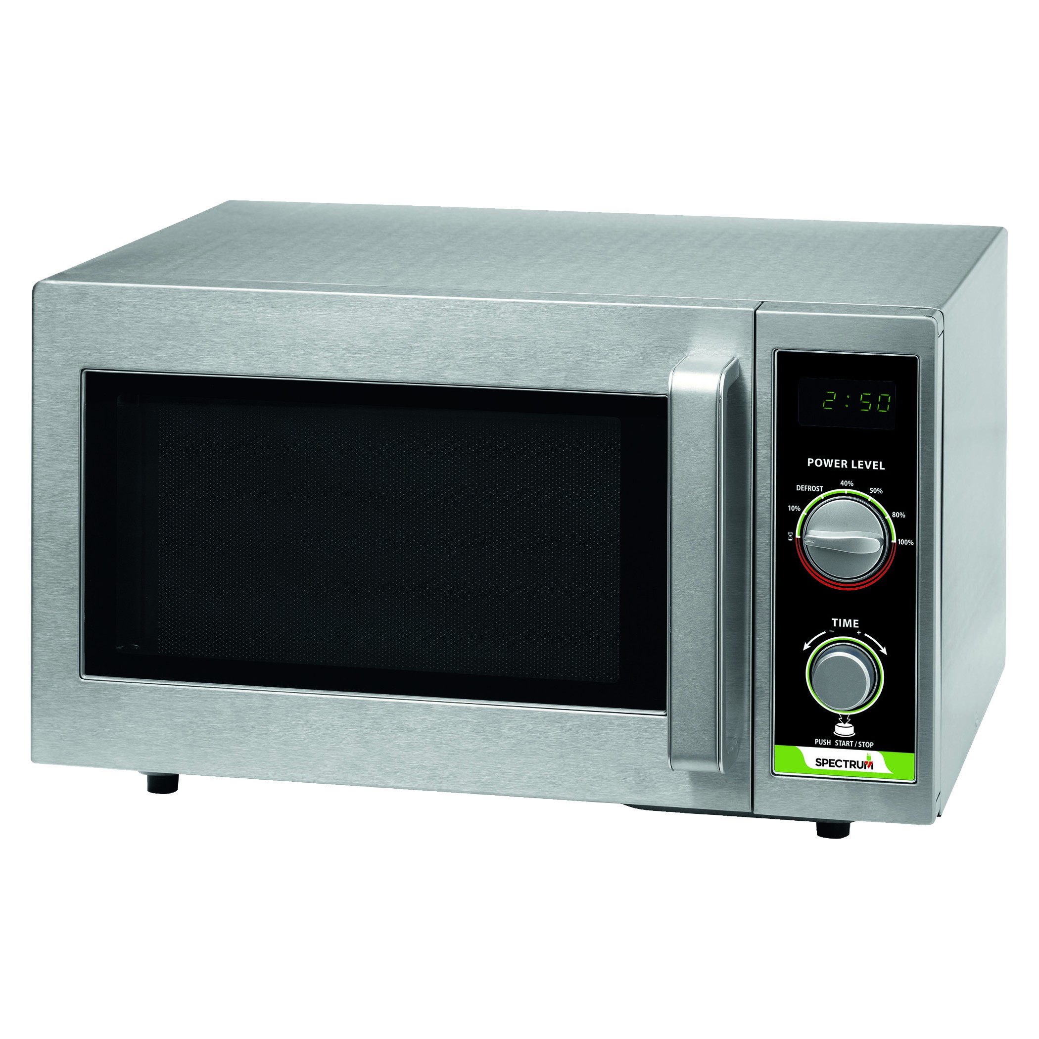 Winco EMW-1000SD Spectrum Commercial Stainless Steel Dial Control Microwave