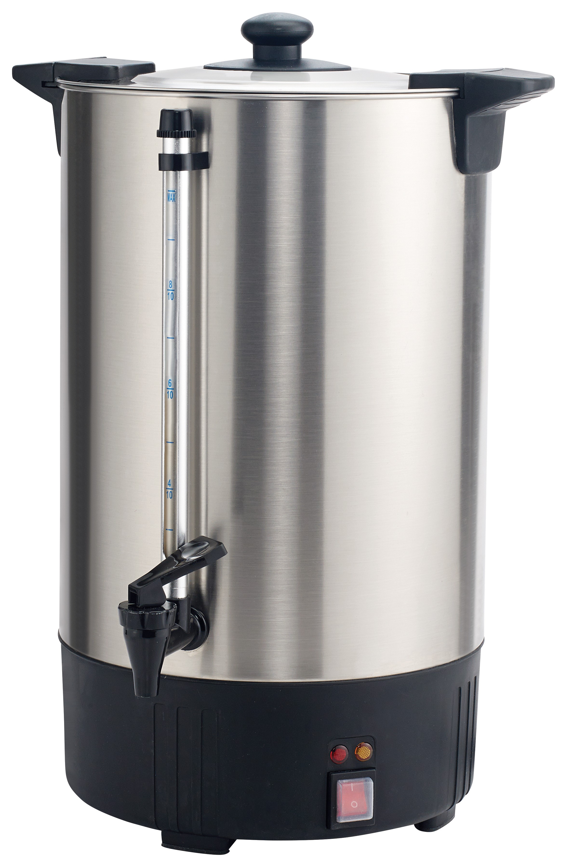 Winco EWB-100A Commercial Stainless Steel Water Boiler, 100-Cup, 120V