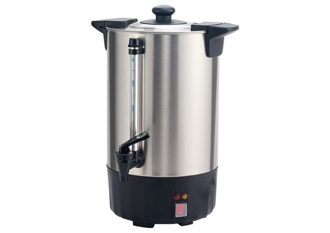 Winco EWB-50A Commercial Stainless Steel Water Boiler, 50-Cup, 110-120V