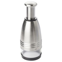 Winco FCS-3 Manual Food Chopper with Rubber Handle