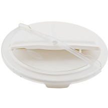 Winco FCW-20RC Rotating Lid for 20 Gallon White Polyproylene Container