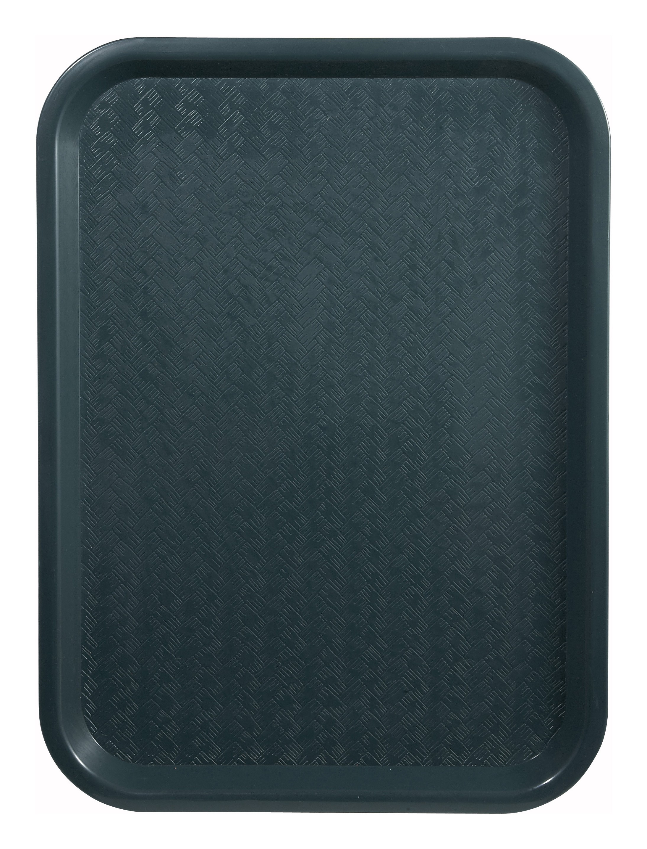 Winco FFT-1014G Green Plastic Fast Food Tray 10" x 14"