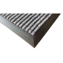 Winco FMC-310C Charcoal Carpet Floor Mat, 3&quot; x 10&quot;