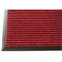 Winco FMC-310U Burgundy Carpet Floor Mat 3&quot; x 10&quot;