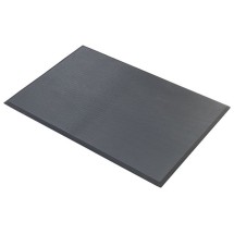 Winco FMG-23K Black Anti-Fatigue Floor Mat, 2' x 3'