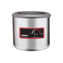 Winco FW-7R250 Round Electric Food Warmer, 7 Qt, 120V
