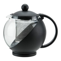 Winco GTP-25 Glass Teapot 25 oz. with Infuser Basket