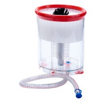 Winco GWB-1 Portable Bar Glass Brush Washer for Beer Mugs / Wine Glasses