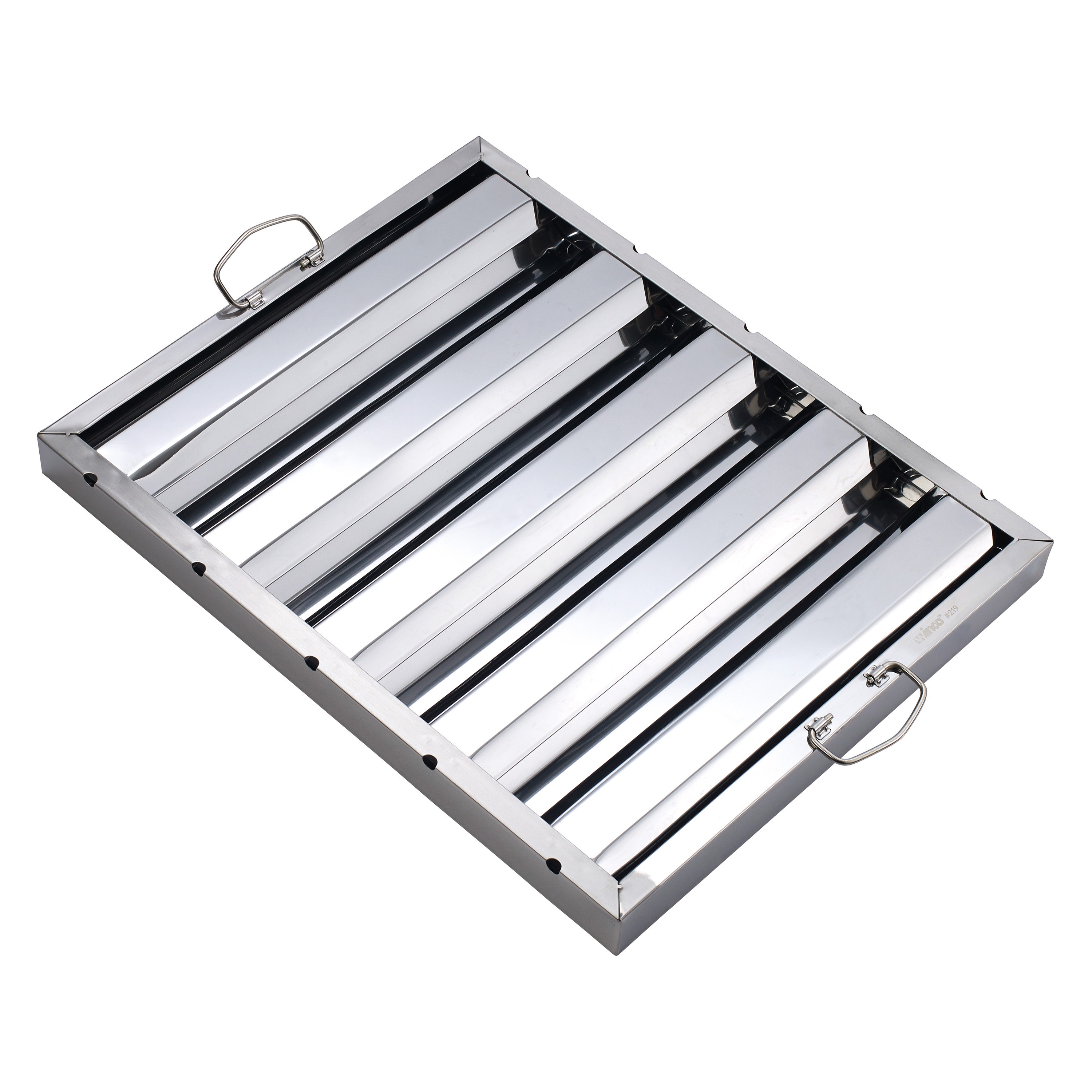 Winco HFS-2016 Stainless Steel Hood Filter 20"W x 16"H