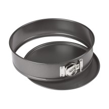 Winco HSP-042 Aluminized Steel Springform Cake Pan, 4&quot; Dia. x 1-1/2&quot;H