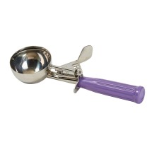 Winco ICD-10P Allergen Free Ice Cream Disher with Purple Handle, Size 10