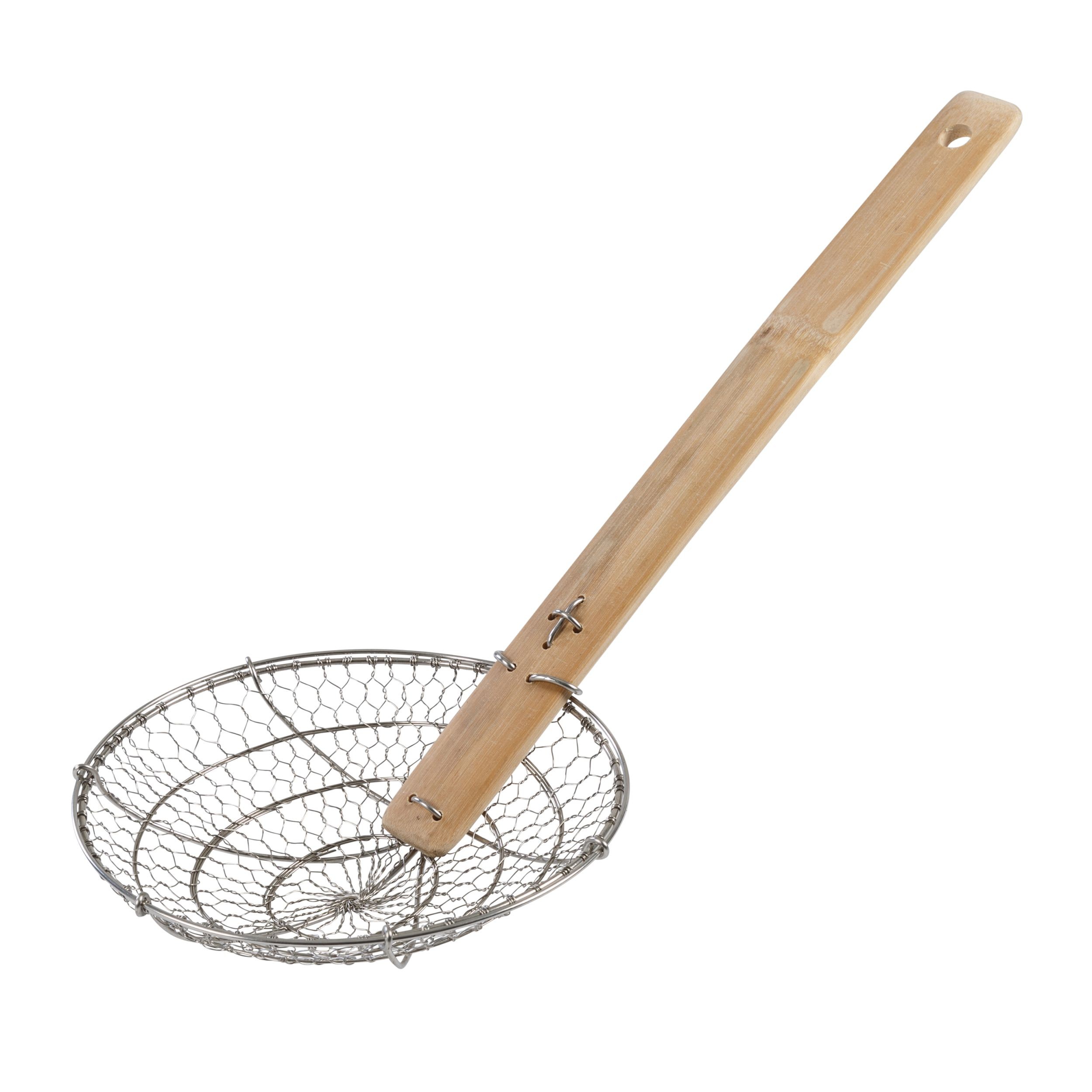 Winco J30-0037 Stainless Steel Spider Strainer, 7"